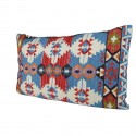 Grand coussin kilim Anashi gris