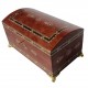 Coffret en bois et marqueterie Hotep brun