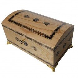 Coffret en bois et marqueterie Hotep clair