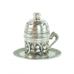 Tasse cuivre artisanal Bahar, design oriental turc