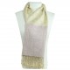 Écharpe pashmina beige ivoire Hayal style boho chic