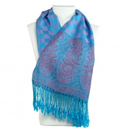 Pashmina bleu Hayal