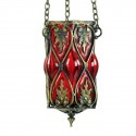 Lampe orientale rouge Dusares