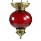 Lampe orientale rouge Nergal