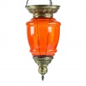 Suspension orientale orange Ninsun