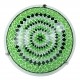 Plafonnier mosaïque vert Eshtan, décoration bohème
