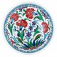 Vaisselle bohème, Bol en céramique turque Ceylan 15cm