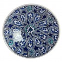 Vaisselle orientale, Assiette Melis bleue 18cm