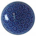 Plat oriental bleu Seldjouk 30cm