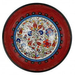 Bol rouge oriental Timur 25cm