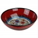 Cadeau déco, bol rouge oriental Timur 25cm