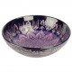 Bol violet oriental Dira Violet 25cm, style Firuze