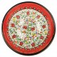 Vaisselle marocaine, bol rouge en céramique orientale Savas Rouge 20cm