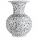 Cadeau artisanal, Vase à spirales oriental Hava 20cm