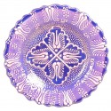 Assiette orientale Emel violette 18cm