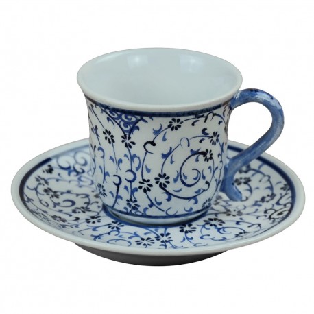 2 Tasses orientales Hava, décor en arabesque orientale