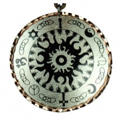 Pendentif bohème Kaveh noir