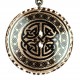 Pendentif en cuivre artisanal Vafa, collier fantaisie