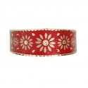 Bracelet oriental bohème rouge Gelareh