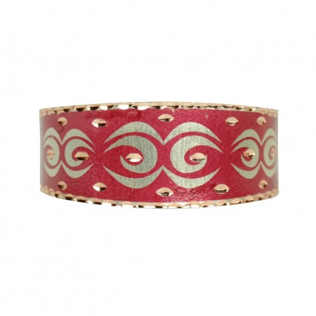 Bracelet ethnique rouge Daria