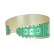 Bracelet ethnique vert en cuivre Daria