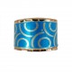 Bague artisanale bleue en cuivre Turaj 