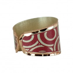 Bague fantaisie Turaj rouge