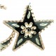 Boucles d'oreilles fantaisie en étoile et lune noires Nassimeh