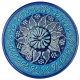 Bols turquoises Tolga 15cm en céramique décorée de motifs fleuris orientaux 