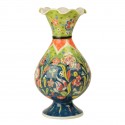 Vase oriental coloré Alis vert 20cm