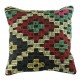 Coussin design nomade Kolon B058 en kilim vintage artisanal