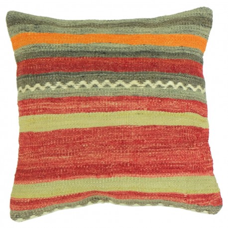 Coussin bohème vintage en kilim Kolon B064