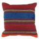 Coussin rayé décoratif en kilim Kolon B070