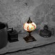 Lampe de chevet originale en mosaïque et laiton Baal