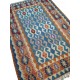 Tapis kilim vintage pour décoration bohème colorée K1