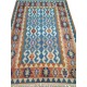 Tapis kilim vintage pour décoration bohème colorée K1