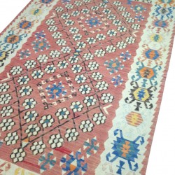 Tapis kilim rouge K3