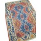 Tapis Oriental Decor Bleu et Rouge en Kilim K8