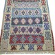 Tapis Kilim Pastel Vintage, Design Kurde K9