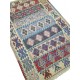 Tapis Kilim Pastel Vintage, Design Kurde K9