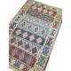 Tapis Kilim Pastel Vintage, Design Kurde K9