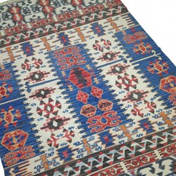 Tapis kilim boho chic K10