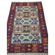 Tapis Laine Artisanal Rouge K11