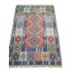 Tapis Kilim Anatolien Bleu et Rouge K12