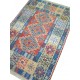 Tapis Kilim Anatolien Bleu et Rouge K12