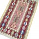 Petit Tapis Kilim Oriental Rose et Blanc C35 par KaravaneSerail