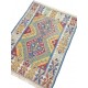 Tapis Nomade Kilim Jaune, Vert, Bleu et Rouge S30