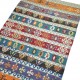 Tapis Oriental Tribal aux Couleurs Vives, Kilim au Design d'Anatolie K14