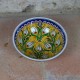 Bol jaune décoratif avec fleurs Derya 25cm, vaisselle orientale
