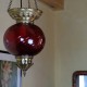 Lampe orientale rouge Nergal